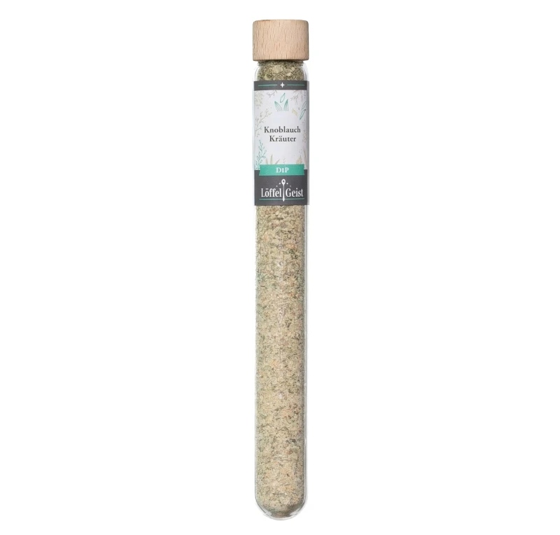 Knoblauch Kräuter Dip Textur